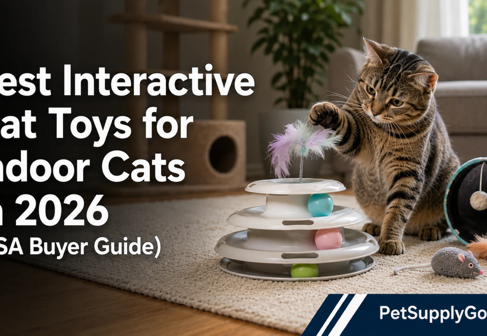 Best Interactive Cat Toys for Indoor Cats in 2026 (USA Buyer Guide)